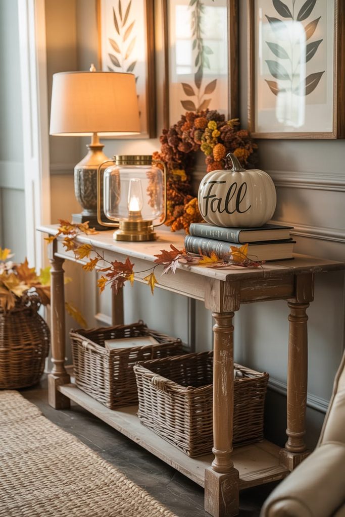 Create a Warm Entryway