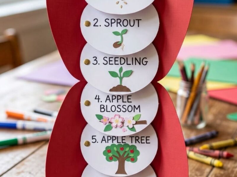 Easy Apple Crafts and Activities for Kids