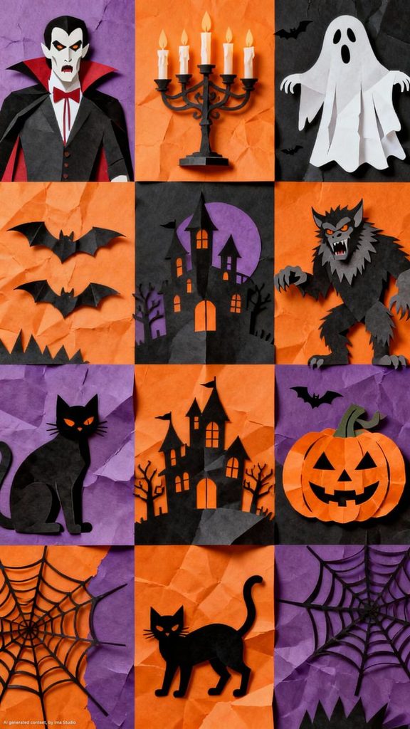 Halloween Collage