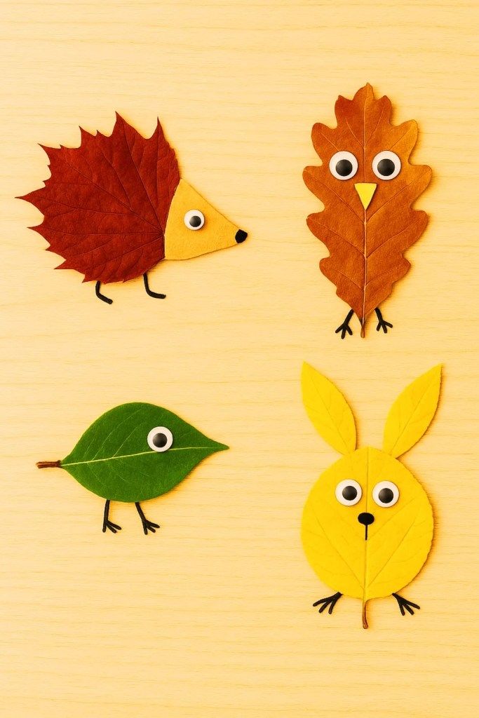 Leaf Acorn Characters