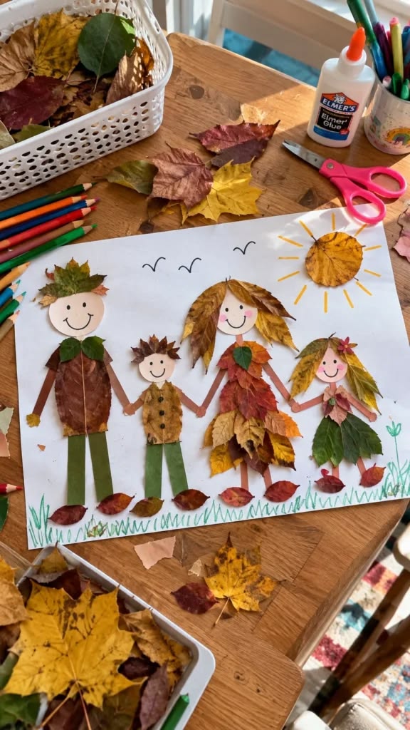 Leaf Family Portrait