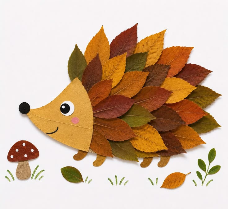  Leaf Hedgehogs
