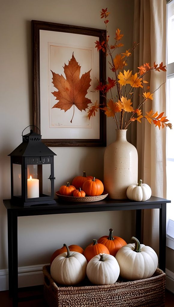 Start With a Simple Pumpkin Display
