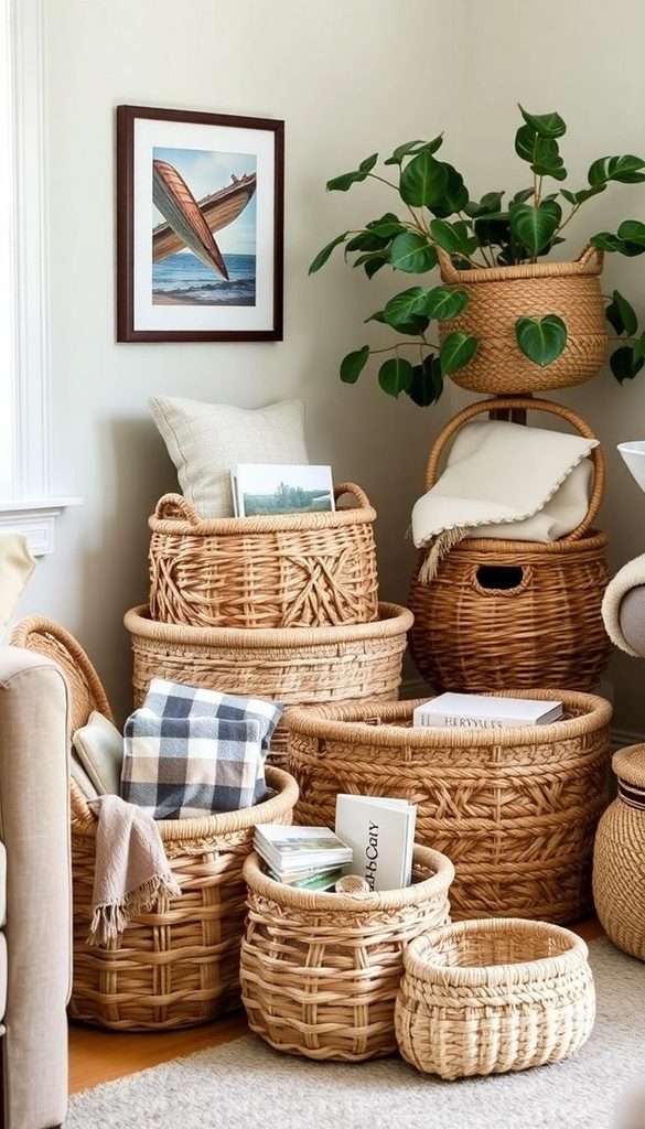 Use Baskets for Texture