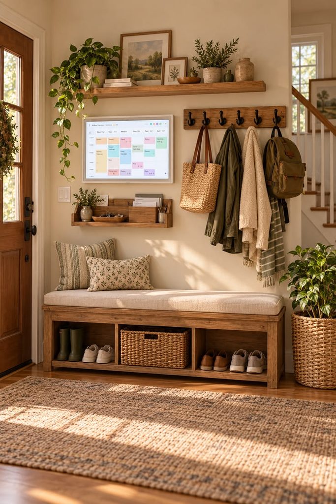 A Command Center Near the Entryway
