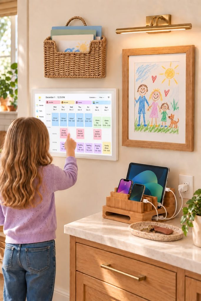 A Command Center With a Screen-Free Activity Planner