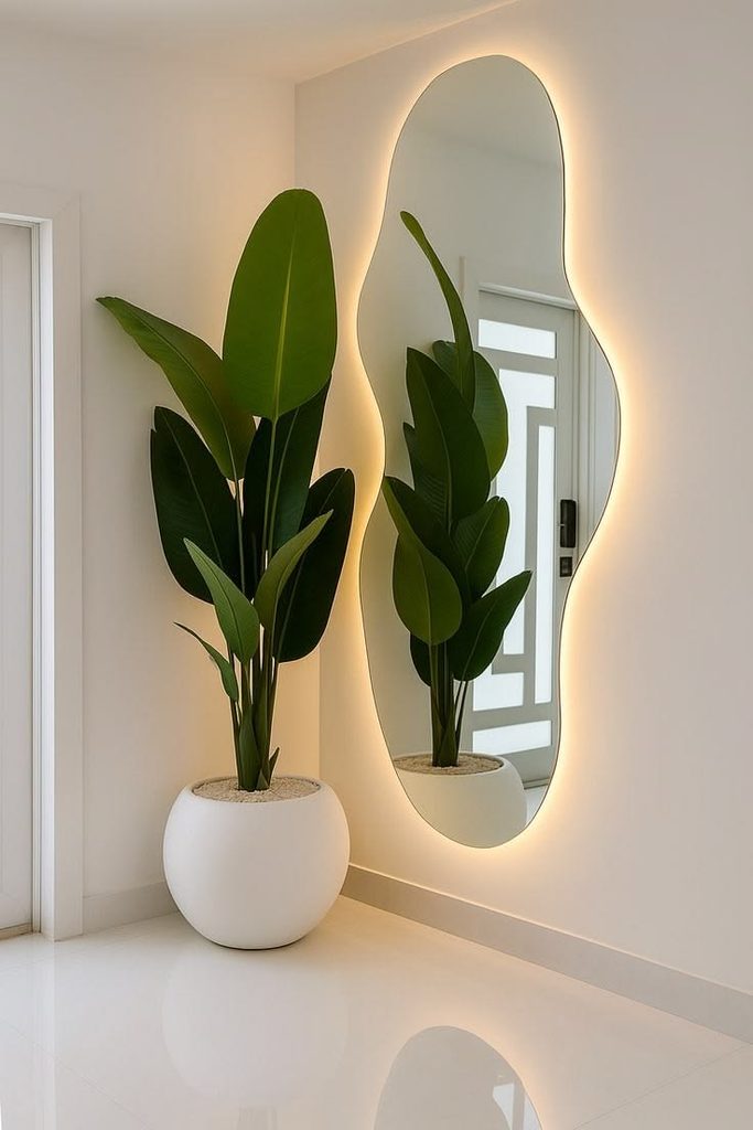 Add a Decorative Mirror to Brighten Your Home