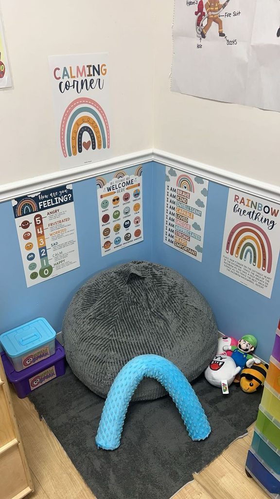 Create a Calm Corner for Quiet Activities