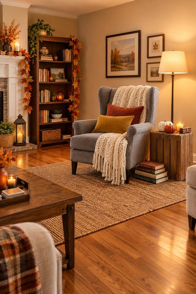 Create a Cozy Family Reading Corner