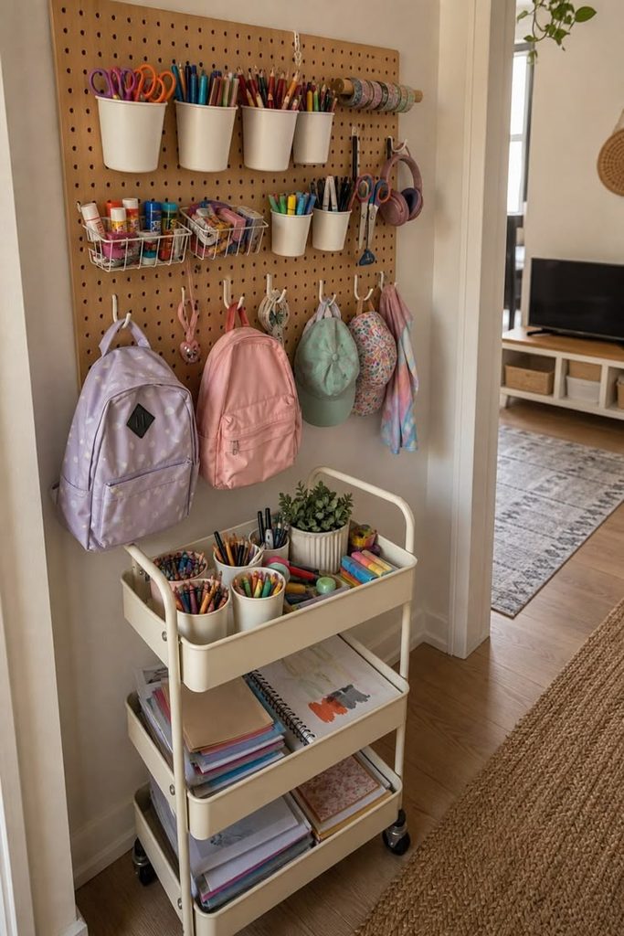 Create a Simple Command Center for Daily Essentials