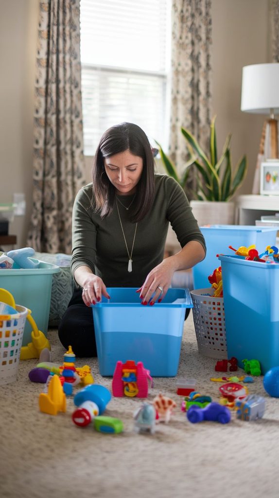 Declutter Toys Regularly