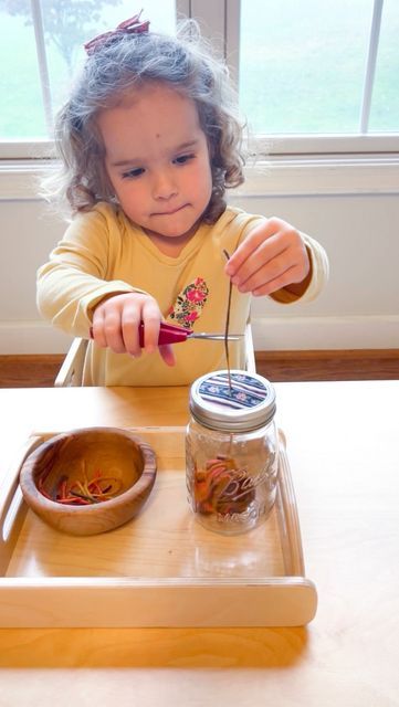 Montessori Activities for Toddlers Using Everyday Items