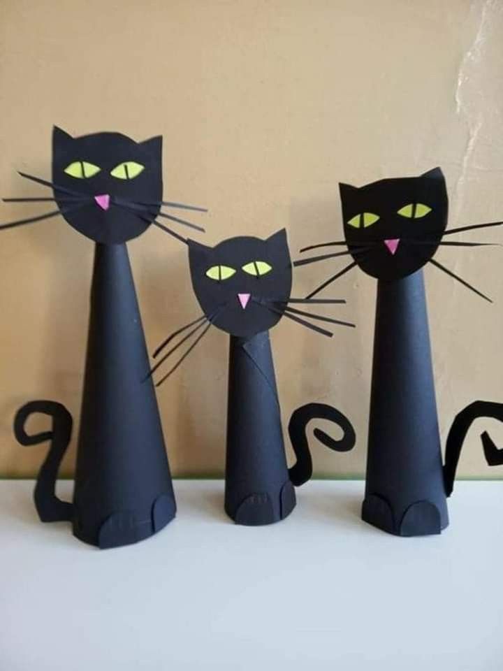 Paper Black Cats
