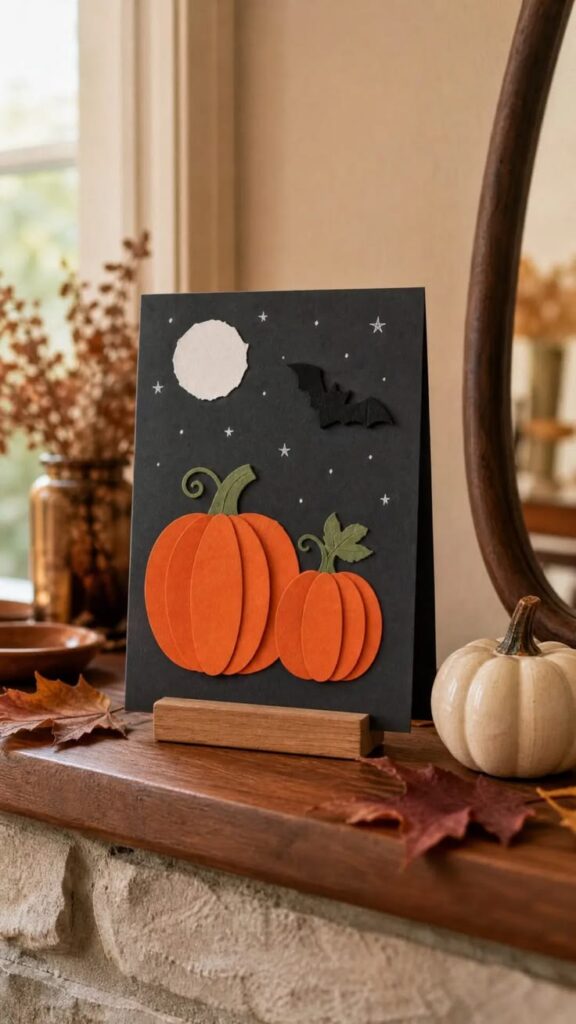 Paper Halloween Greeting Cards