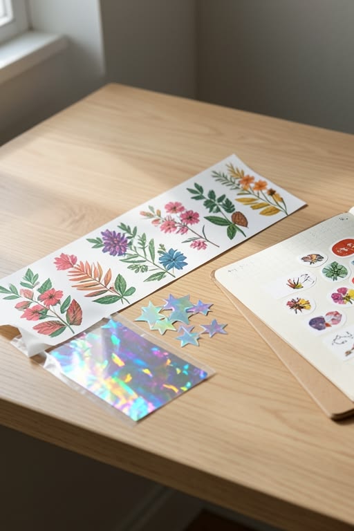 Peeling and Placing Large Stickers