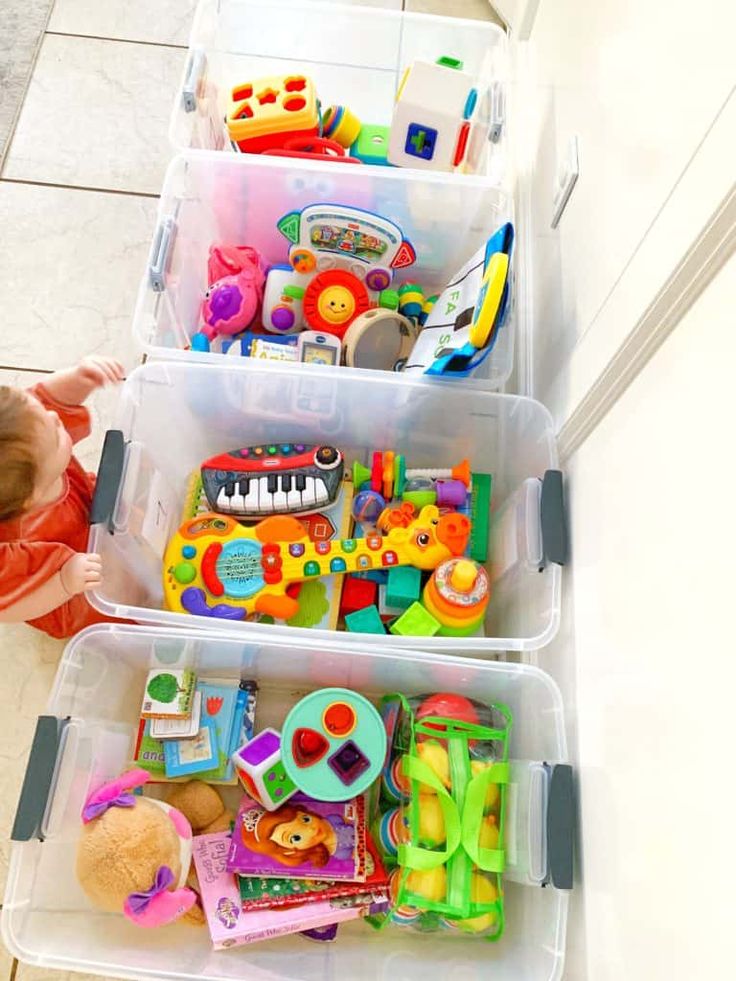 Use a Toy Rotation System to Reduce Clutter
